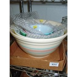 Mixing Bowls, McCoy and Pyrex