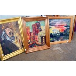Assorted Prints and Oils Paintings