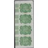 Image 2 : Uncut Sheet of (4) State of Louisiana Baby Bond Obsolete Notes