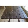 Image 5 : Large Rustic Wooden Picnic Table 8' x 3'3" x 30"H