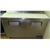 Image 14 : True TSSU-48-12 Refrigerated 2-Door Deli Station w/Shelves 48" x 31" D x 36" (front height)