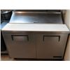 Image 1 : True TSSU-48-12 Refrigerated 2-Door Deli Station w/Shelves 48" x 31" D x 36" (front height)