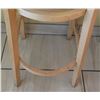 Image 15 : Round Sand Colored Granite Bar Height Table (23.5" Dia, 42" H) & Two Waymar Chairs