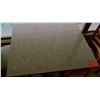 Image 2 : Granite Sand Color Table w/Metal Base (24" x 30 x 29.5" H) & Two Waymar Chairs