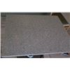 Image 3 : Qty 4 Granite Sand Color Tables w/Metal Base (24" x 30 x 29.5" H), Random Chipped Corners/Edges