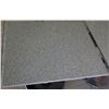 Image 5 : Qty 4 Granite Sand Color Tables w/Metal Base (24" x 30 x 29.5" H), Random Chipped Corners/Edges