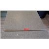 Image 2 : Qty 2 Granite Sand Color Tables w/Metal Base (24" x 30 x 29.5" H), Random Chipped Corners/Edges
