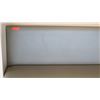 Image 2 : Long Upholstered Wall Bench, 92" wide, 19" deep, 17" seat height
