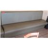 Image 1 : Long Upholstered Wall Bench, 92" wide, 19" deep, 17" seat height