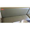 Image 1 : Long Upholstered Wall Bench, 62" wide, 19" deep, 17" seat height