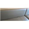 Image 3 : Long Upholstered Wall Bench, 62" wide, 19" deep, 17" seat height