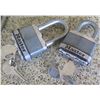 Image 2 : Qty 5 Misc. Locks w/Keys, Locking Cable