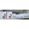 Image 8 : Misc. Glass Bowls, Glass Shooters, Boxes of Plastic Forks & Spoons