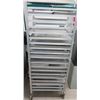 Image 8 : Rolling Sheet Pan Rack/Speedrack w/Sheet Pans 20.5" x 26"D x 69"H