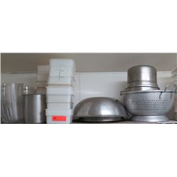 Misc. Colanders, Food Containers