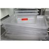 Image 10 : Black NSF Shelving Unit with Contents: Plastic Storage Containers w/Lids, etc. Includes shelf (35.5"