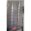 Image 3 : Black NSF Shelving Unit with Contents: Plastic Storage Containers w/Lids, etc. Includes shelf (35.5"