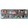 Image 1 : Contents of Shelves: Supplies, etc. (shelves not included)