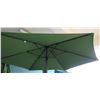 Image 4 : Qty 3 Green Patio Umbrellas