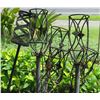 Image 2 : Qty 4 Tiki Torch Holders w/Citronella Oil Torch Canisters