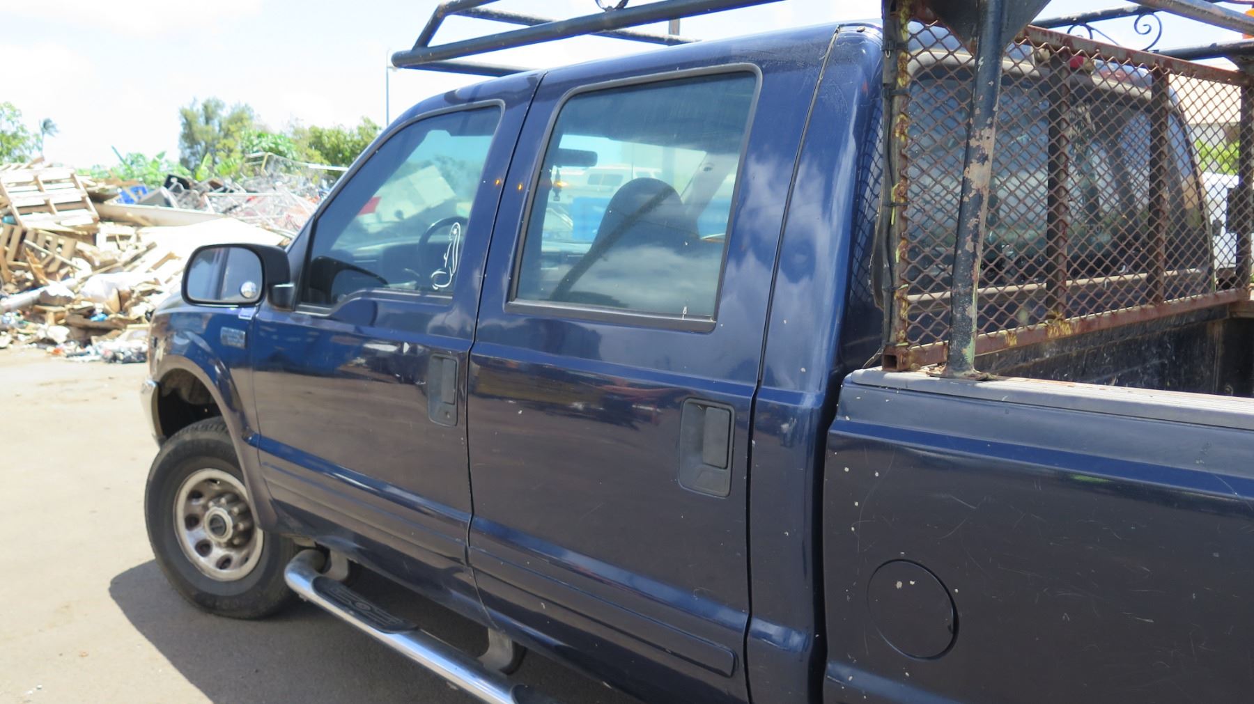 01 Ford F-250 Super Duty Truck -4 Door Pipe Rack Triton V10 Motor