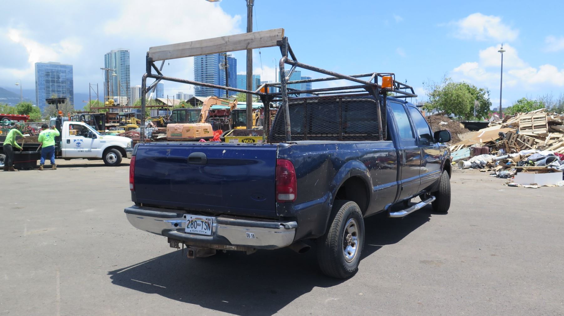 01 Ford F-250 Super Duty Truck -4 Door Pipe Rack Triton V10 Motor