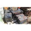 Image 1 : Contents of Pallet- Metal Truck Boxes