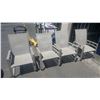 Image 2 : 4 PATIO CHAIRS