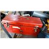 Image 1 : RED BEACH TOOL BOX W/ CONTENTS