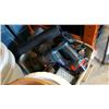 Image 2 : TOTE OF TOOLS AND BOSCH BATTERY CHARGER