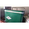 Image 2 : COLEMAN DIAMOND LOGO GREEN METAL COOLER