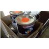 Image 2 : CAMPBELL LACQUER PRIMER PAINT 5 GALLON AND FOUR CANS SATIN PAINT
