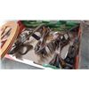Image 2 : TRAY OF WRENCHES TOOLS PLANER AND SPINNING WHEEL