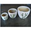 Image 1 : 3 PIECE PLANTER POT SET