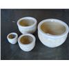 Image 1 : 4 PIECE PLANTER POT SET