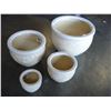 Image 2 : 4 PIECE PLANTER POT SET