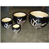 Image 1 : 4 PIECE PLANTER POT SET