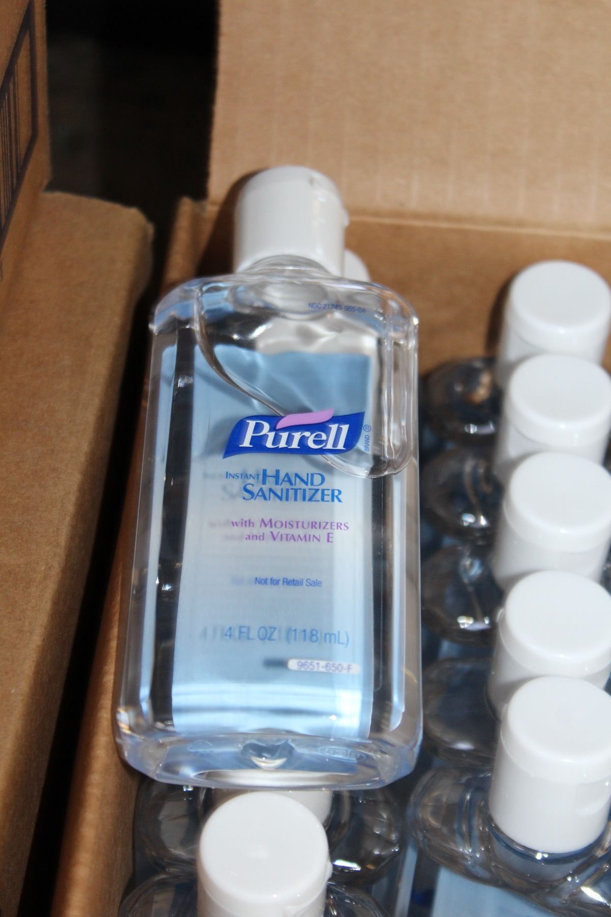 Purell Box 2 BOXES OF PURELL HAND SANITIZER