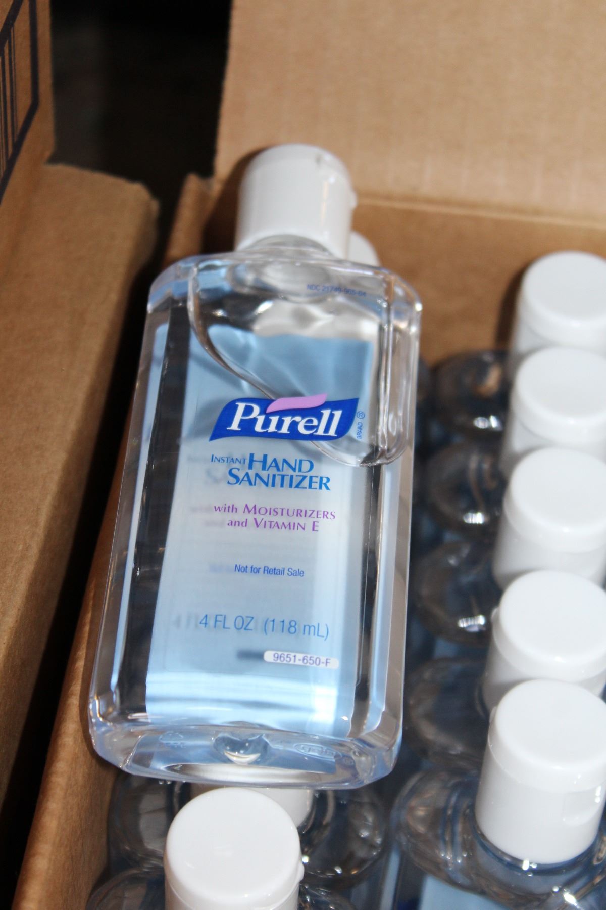 Purell Box 2 BOXES OF PURELL HAND SANITIZER