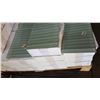 Image 1 : 10 BOXES NEW GREY 8 X 12 INCH GLASS BACKSPLASH TILES, 10 PC/BOX