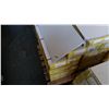 Image 1 : 6 BOXES NEW 12 X 24 INCH PORCELAIN OFF WHITE WITH BLACK TEXTURE FLOOR AND WALL TILES, 8 PC/BOX, 16 S