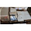 Image 1 : 10 BOXES NEW ARCTIC WHITE 3 X 6 INCH SUBWAY TILES, AND FLOOR TRIM TILES