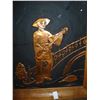 Image 2 : PAIR EASTERN COPPER EMBOSSED PICTURES