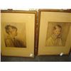 Image 1 : 2 VINTAGE PORTRAITS