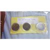 Image 1 : THREE CANADIAN SILVER DOLLARS