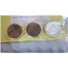Image 3 : THREE CANADIAN SILVER DOLLARS