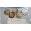 Image 1 : FIVE 1964 CANADIAN SILVER DOLLARS