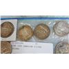 Image 2 : NINE 1958 CANADIAN SILVER DOLLARS