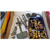Image 3 : TRAY OF LOCKS, KEYS, AND STAMPS