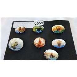 HAND PAINTED AND SIGNED PINS
